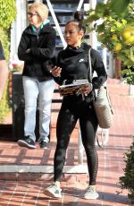 KARREUCHE TRAN Leaves Fred Segal in Los Angeles 01/24/2017