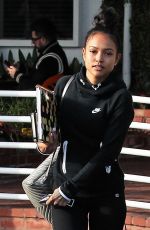 KARREUCHE TRAN Leaves Fred Segal in Los Angeles 01/24/2017