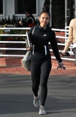 KARREUCHE TRAN Leaves Fred Segal in Los Angeles 01/24/2017