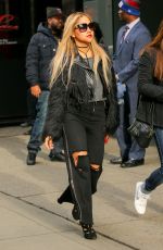 KAT DELUNA Out and About in New York 01/11/2017