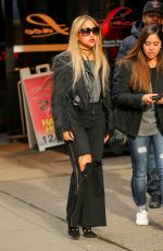 KAT DELUNA Out and About in New York 01/11/2017