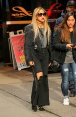 KAT DELUNA Out and About in New York 01/11/2017