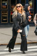 KAT DELUNA Out and About in New York 01/11/2017