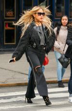 KAT DELUNA Out and About in New York 01/11/2017