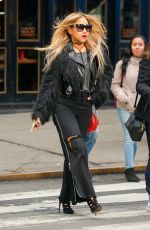 KAT DELUNA Out and About in New York 01/11/2017