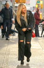 KAT DELUNA Out and About in New York 01/11/2017