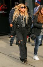 KAT DELUNA Out and About in New York 01/11/2017