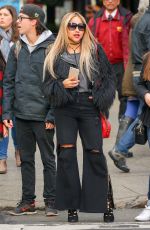 KAT DELUNA Out and About in New York 01/11/2017