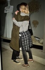 KATE and ROONEY MARA Out for Dinner in West Hollywood 01/30/2017
