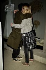 KATE and ROONEY MARA Out for Dinner in West Hollywood 01/30/2017