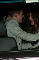 KATE BECKINSALE and a Friend Leaves Nice Guy in Los Angeles 01/28/2017