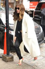 KATE BECKINSALE Arrives at Her Hotel in New York 01/05/2017