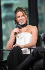 KATE BECKINSALE at AOL Build Speaker Series in New York 01/04/2017