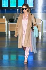 KATE BECKINSALE at JFK Airport in New York 01/03/2017