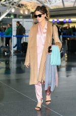 KATE BECKINSALE at JFK Airport in New York 01/03/2017