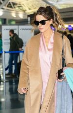 KATE BECKINSALE at JFK Airport in New York 01/03/2017