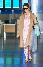KATE BECKINSALE at JFK Airport in New York 01/03/2017
