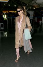 KATE BECKINSALE at LAX Airport in Los Angeles 01/03/2017