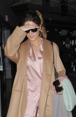 KATE BECKINSALE at LAX Airport in Los Angeles 01/03/2017