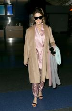 KATE BECKINSALE at LAX Airport in Los Angeles 01/03/2017