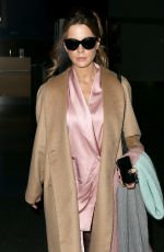 KATE BECKINSALE at LAX Airport in Los Angeles 01/03/2017