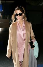 KATE BECKINSALE at LAX Airport in Los Angeles 01/03/2017