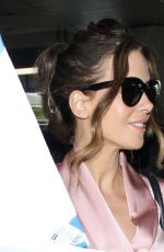 KATE BECKINSALE at Los Angeles International Airport 01/03/2017