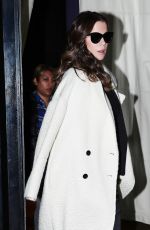 KATE BECKINSALE Leaves Good Morning America in New York 01/04/2017