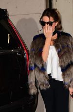 KATE BECKINSALE Leaves Her Hotel in New York 01/03/2017