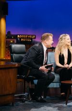 KATE HUDSON at Late Late Show with James Corden 01/17/2017