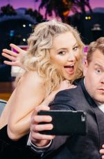 KATE HUDSON at Late Late Show with James Corden 01/17/2017