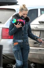 KATE HUDSON Out and About in Aspen 12/30/2016