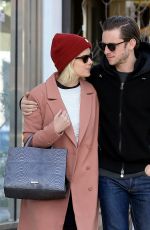 KATE MARA and Jamie Bell Out Shopping in Beverly Hills 01/26/2017