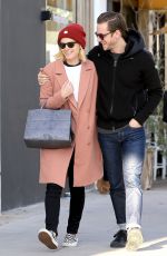 KATE MARA and Jamie Bell Out Shopping in Beverly Hills 01/26/2017