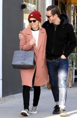 KATE MARA and Jamie Bell Out Shopping in Beverly Hills 01/26/2017