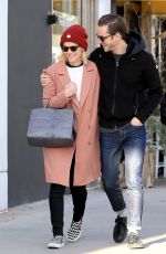 KATE MARA and Jamie Bell Out Shopping in Beverly Hills 01/26/2017