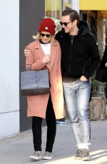 KATE MARA and Jamie Bell Out Shopping in Beverly Hills 01/26/2017