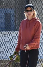 KATE MARA Walks Her Dogs Out in Silver Lake 01/29/2017