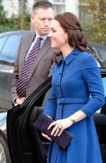 KATE MIDDLETON Arrives at Early Year Parenting Unit in London 01/11/2017