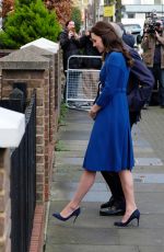 KATE MIDDLETON Arrives at Early Year Parenting Unit in London 01/11/2017