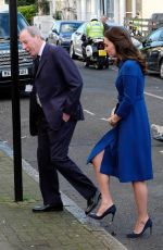 KATE MIDDLETON Arrives at Early Year Parenting Unit in London 01/11/2017