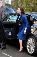 KATE MIDDLETON Arrives at Early Year Parenting Unit in London 01/11/2017