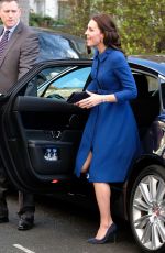 KATE MIDDLETON Arrives at Early Year Parenting Unit in London 01/11/2017
