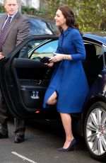 KATE MIDDLETON Arrives at Early Year Parenting Unit in London 01/11/2017