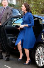 KATE MIDDLETON Arrives at Early Year Parenting Unit in London 01/11/2017