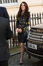 KATE MIDDLETON Arrives at Institute of Contemporary Arts in London 01/17/2017