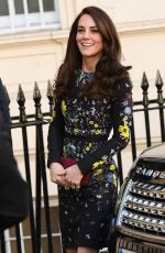 KATE MIDDLETON Arrives at Institute of Contemporary Arts in London 01/17/2017