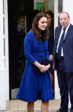 KATE MIDDLETON Leaves The Anna Freud Centre in London 01/11/2017