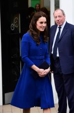 KATE MIDDLETON Leaves The Anna Freud Centre in London 01/11/2017