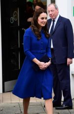 KATE MIDDLETON Leaves The Anna Freud Centre in London 01/11/2017